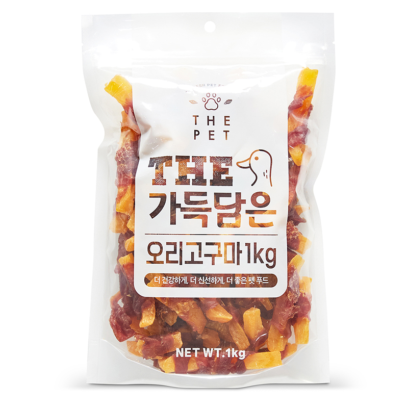 [더주스] 더펫  더 가득담은 오리고구마 1kg