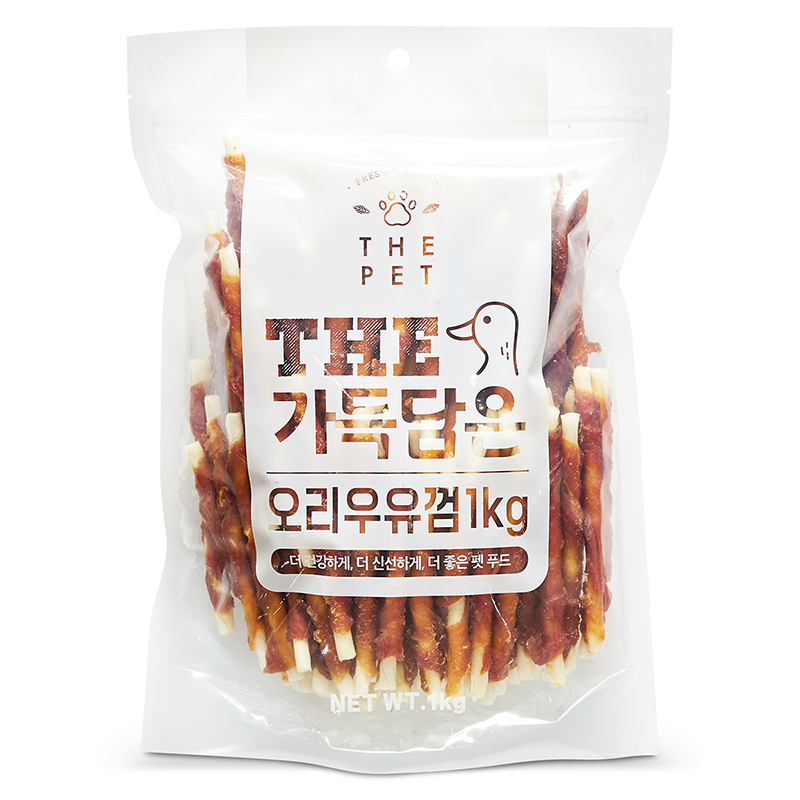 [더펫] 더 가득담은 오리우유껌 1kg