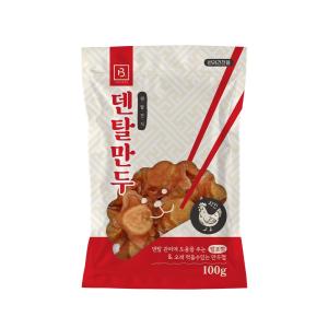 [1+1행사!] 브리더랩 덴탈만두(치킨)100g (유통기한 : 27년 6월 7일까지)