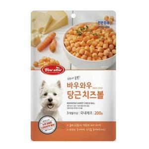 바우와우 당근 치즈볼 200g