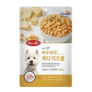 바우와우 체다 치즈볼 200g