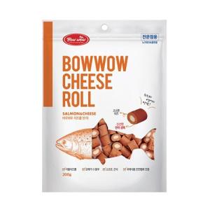 바우와우 연어 치즈롤 200g