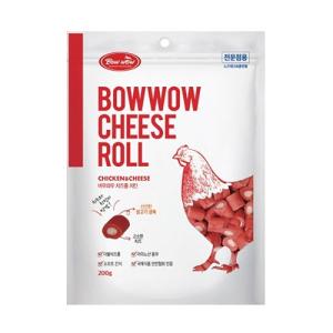 바우와우 치킨 치즈롤 200g