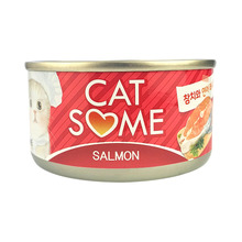 [두빈펫] 굿프랜드 CATSOME 캣썸 참치+연어 (1박스/80g*24개입)