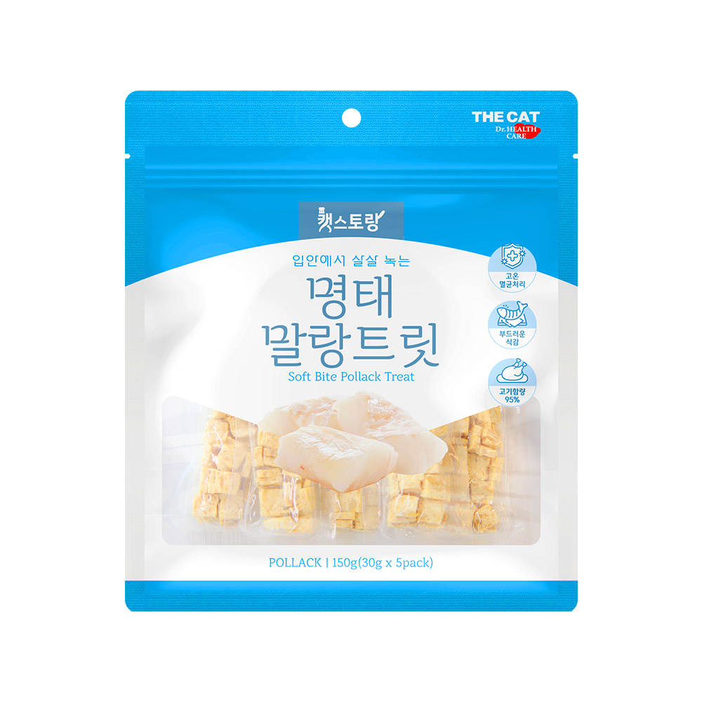 더캣-캣스토랑 말랑트릿 명태 150g