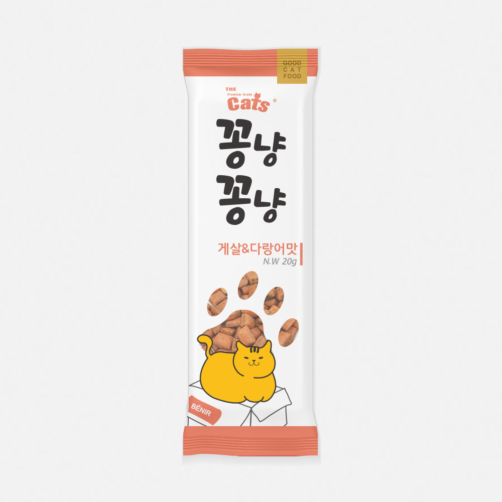 [더 캣츠] 꽁냥꽁냥 게살&다랑어맛 20g