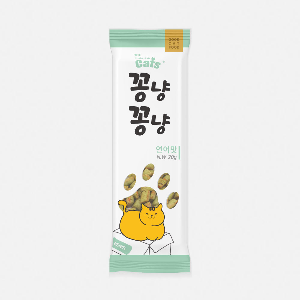 [더 캣츠] 꽁냥꽁냥 연어맛 20g