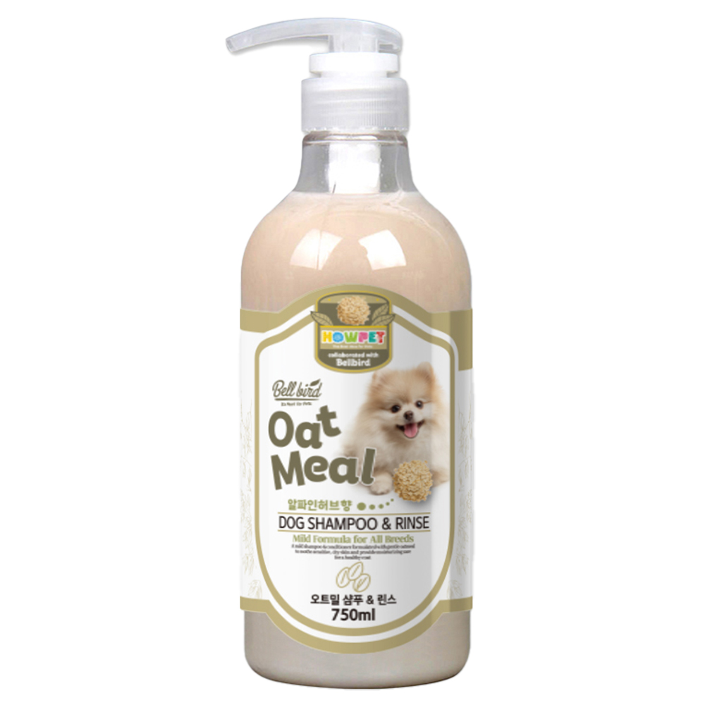 [부명/하우펫] 오트밀 샴푸 750ml