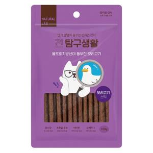 네츄럴랩 견탐구생활 오리고기스틱 100g