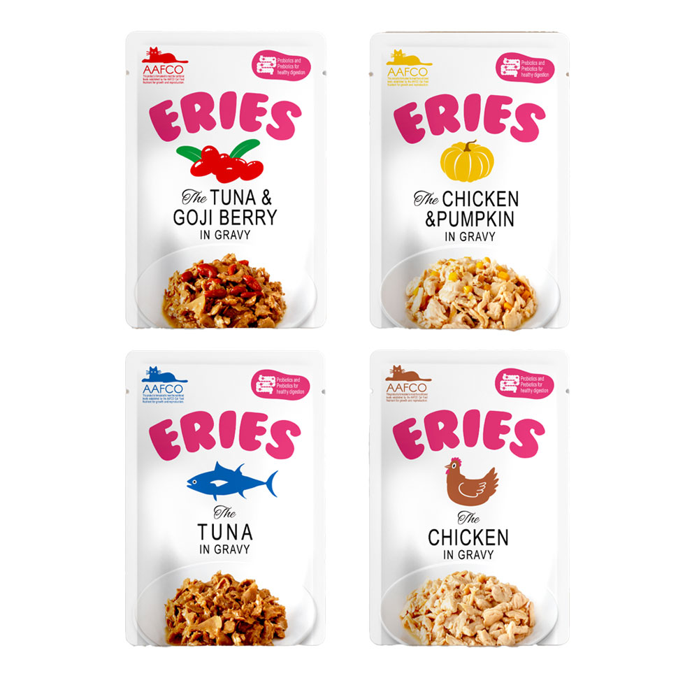 [쉐리] 에리에스 주식파우치 감칠맛 4종(80g)