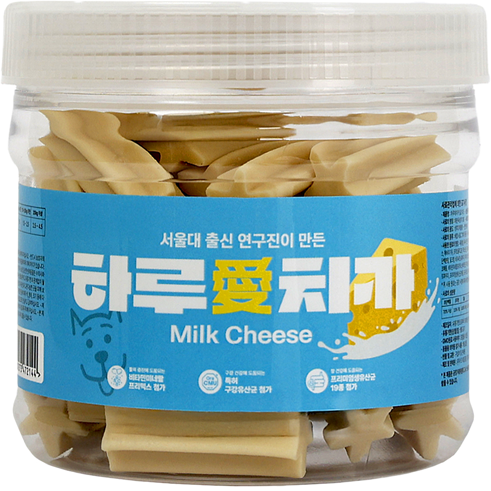 [임박] [4+1] 하루애 치카껌 밀크치즈 [300g]