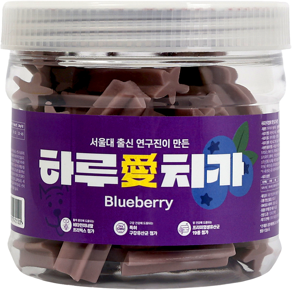 [임박] [4+1] 하루애 치카껌 블루베리 [300g]