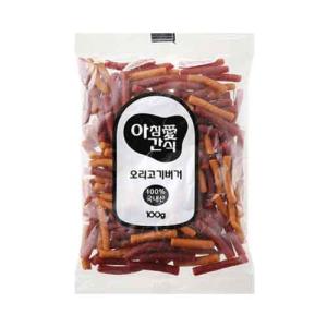 아침애 오리고기버거 100g