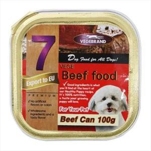 베게7 사각캔 소고기 100g