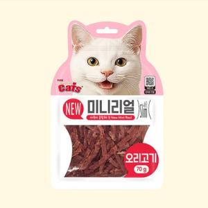 더캣츠 뉴 미니리얼 오리고기 70g