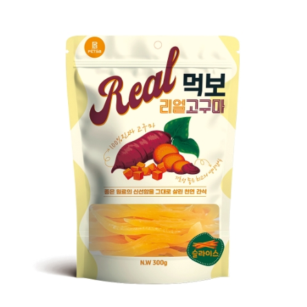 [먹보리얼] 고구마 슬라이스 (300g)