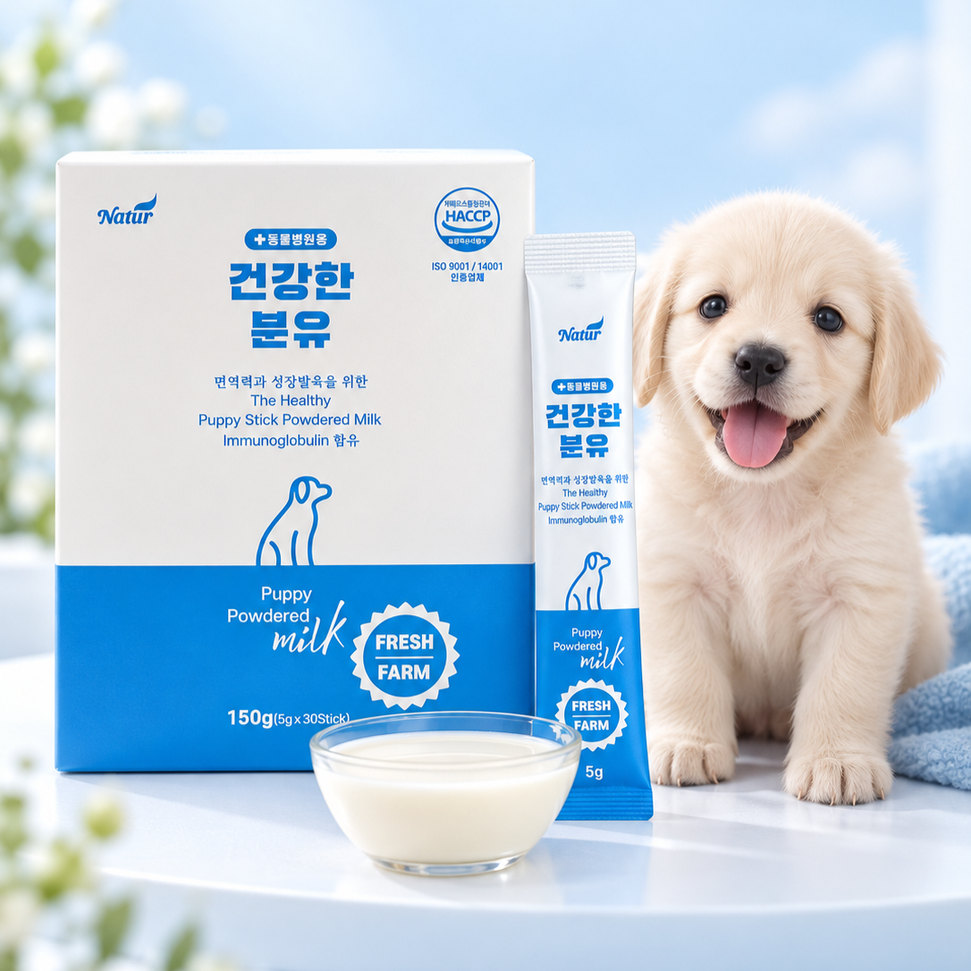 [건강한 분유] 강아지 분유 (150g/5gx30스틱)