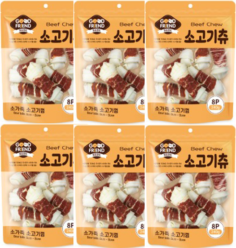 [두빈펫] 굿프랜드 소고기츄 (8px20개)