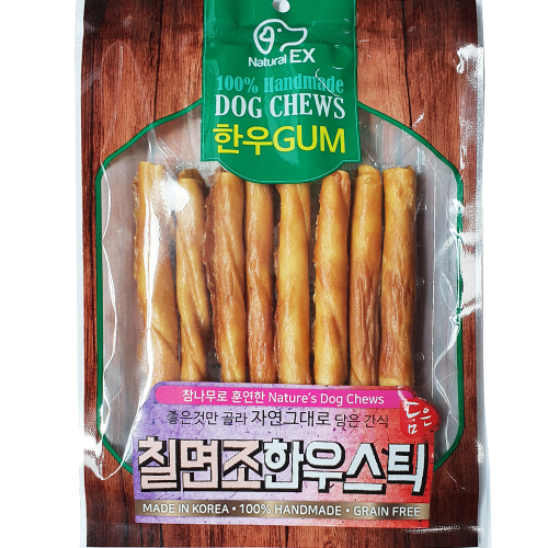 [네추럴EX] 칠면조 한우스틱70g