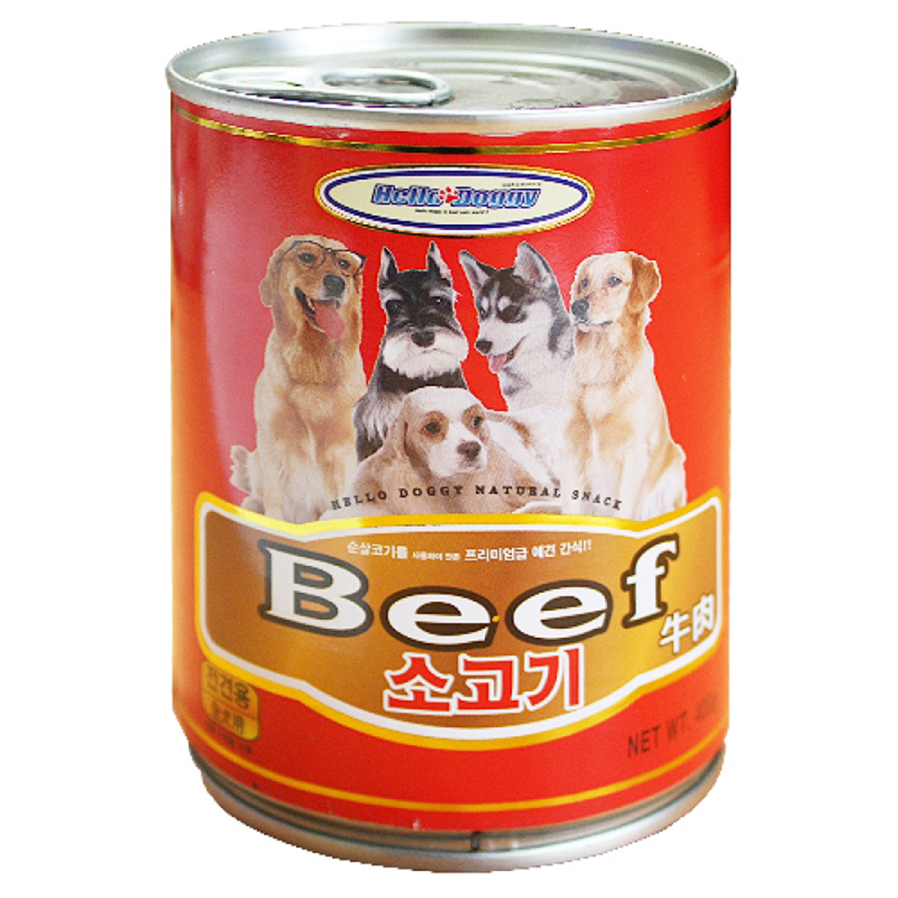 ◆[헬로도기] 소고기캔-400g