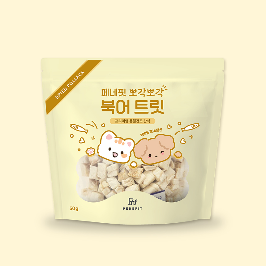 [페네핏] 동결건조 북어 트릿 (50g)