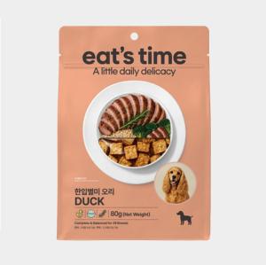 바우와우 잇츠타임 한입별미 오리 80g