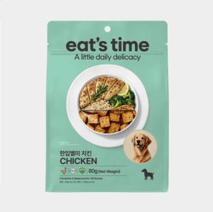 바우와우 잇츠타임 한입별미 치킨 80g