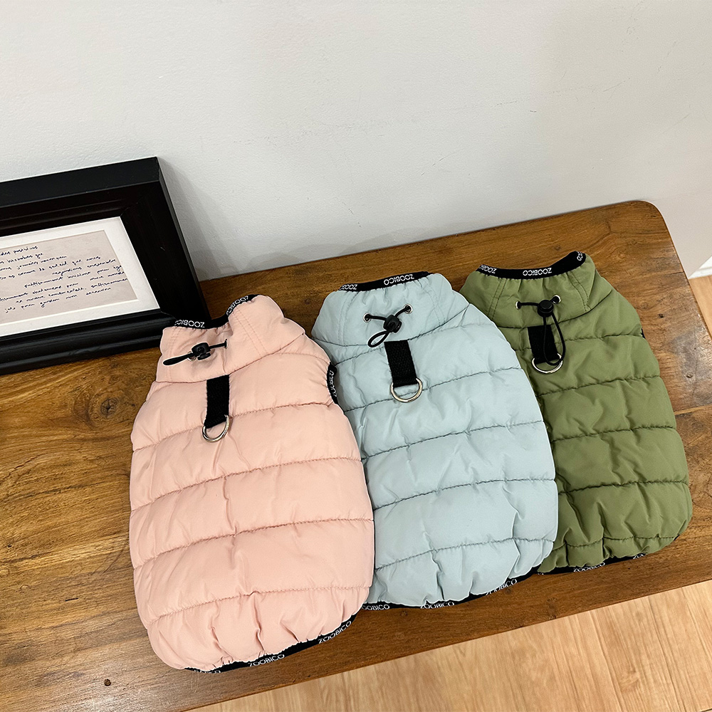[패션독]  로고패딩점퍼 (S-2XL)