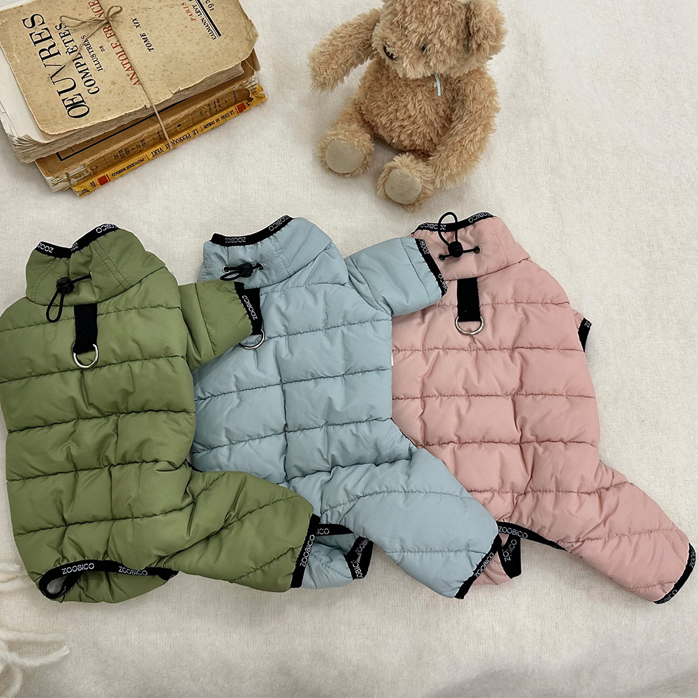 [패션독]  로고패딩올인원 (S-2XL)